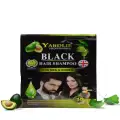 Yardlie Natural Black Hair Color Shampoo UK Based Formula Sachet 20ML image 1