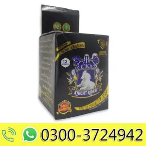 Knight Rider Delay Cream 12 Pieces - With Free Condom