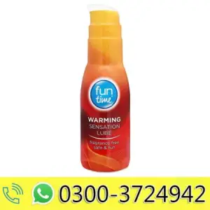 Fun Time Warming Sensation Flavoured Lube, 75ml