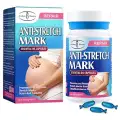 AICHUN BEAUTY Anti-Stretch Mark Essential Oil Capsules Prevents Removes Stretch Marks Scars Cellulitis 400mgx90pcs image 1