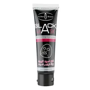 AICHUN BEAUTY Blackhead Facial Mask, Peel Off Mask,Blackhead Remover Black Mask Deep Clean Mask, Bamboo Charcoal Deep Cleansing Blackhead Remover Purifying Peel Face Mask 100ml