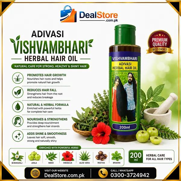 Adivasi Hair Oil in Pakistan