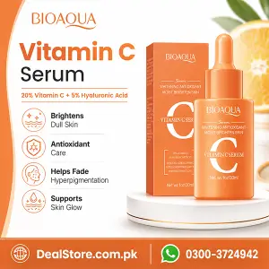 Bioaqua Whitening Antioxidant Vitamin C Face Serum 30ml