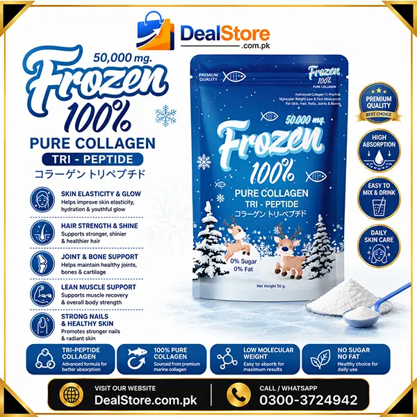 Frozen 100% Pure Collagen Tri - Peptide 50,000 mg